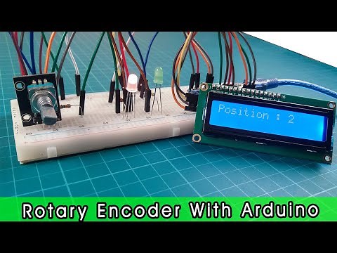ROTARY ENCODER with Arduino nano | How to use ROTARY ENCODER using LED [Code & Circuit Diagram]