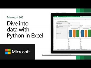Python in Excel: Dive into data