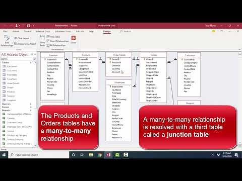 Microsoft Access A to Z: Designing Table Relationships
