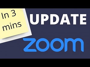 Update Zoom to Latest Version (3 minute tutorial)