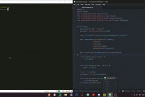 Python Password Encrypter and Decrypter