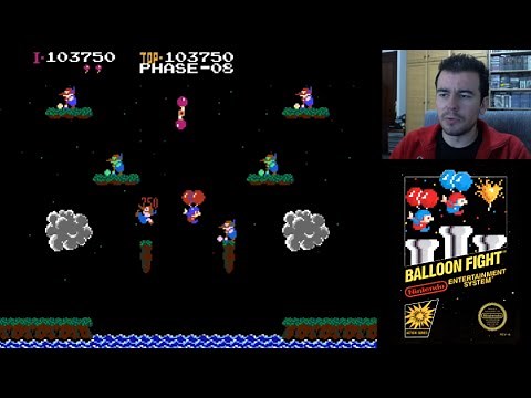 BALLOON FIGHT (NES) - La batalla de los globos || Gameplay en Español
