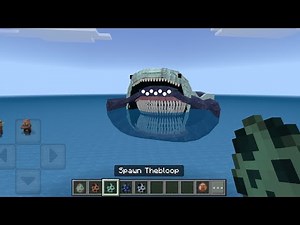 The bloop v2 MOD in Minecraft PE