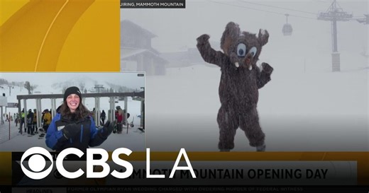 Mammoth Mountain opening day