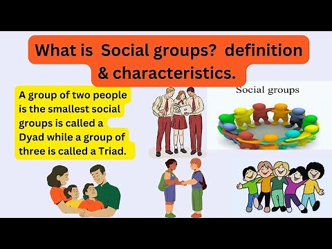 What is a Social Group? definition, & Characteristics