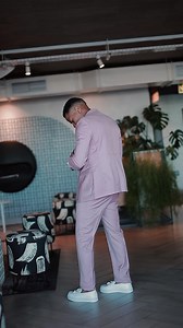 Stand out this week with our single-breasted skinny suits. The muted pink shade sets your style apart while remaining refined enough to keep your look smart, layer it with a bright printed viscose shirt for the ultimate summer look 👌🏾 #MKMStyle Jacket - R1500 Trousers - R650 Shirt - R299 Shoes - R949 | Markham