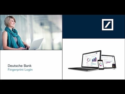 Deutsche Bank Fingerprint Login