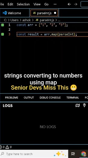 This JavaScript Line Looks Perfect… But Returns NaN 😳 | Interview Trap