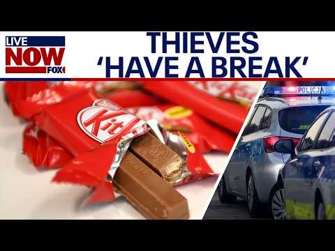 Thieves steal 12 tons of KitKat chocolate bars from truck in Europe