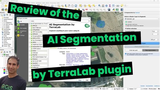 Review of the AI Segmentation by TerraLab plugin for QGIS | Hans van der Kwast