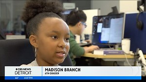 The University of Michigan and the city of Detroit are partnering to expose students to fields of study like robotics and climate change. | City of Detroit Government