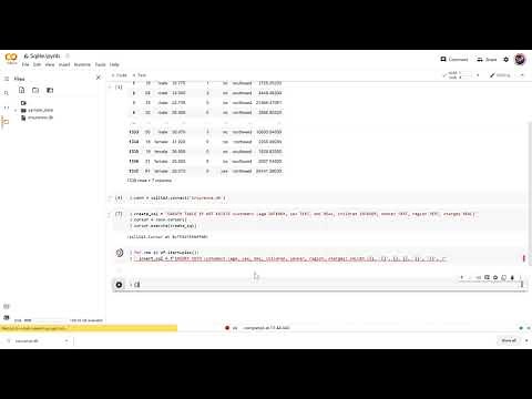 Python: write to sqlite database from pandas dataframe