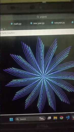 python graphics using turtle designs coding in vs code for beginners