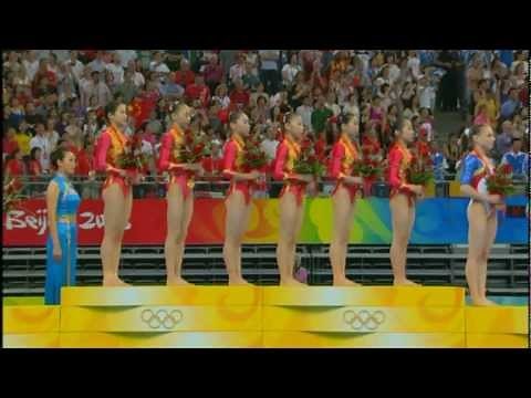 2008 Olympic Games - Team Final - Medal Ceremony
