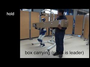 Human-robot collaborative carrying