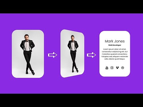 CSS Card Flipping Animation on hover | CSS Animation Tutorial
