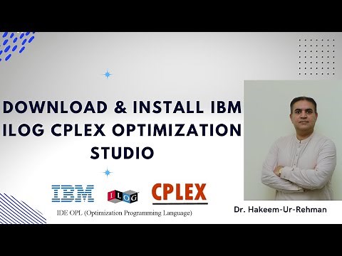 How to Download and Install IBM ILOG CPLEX Optimization Studio