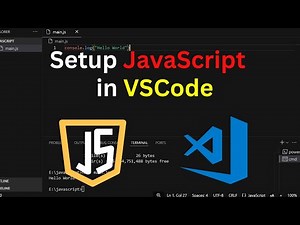 Setup JavaScript in Visual Studio Code on Windows 11