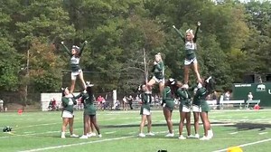 SPORTS SPOTLIGHT The Post University Cheerleaders, in their first year as a competitive team, performed during halftime of the Sprint Football home opener last weekend! | Post University