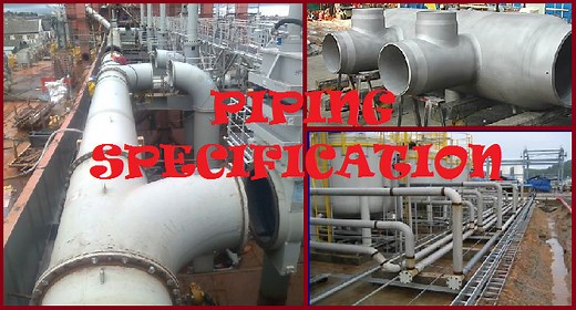 Guide to Piping Specification, Piping Classes, and Piping Material Specification | What is Piping