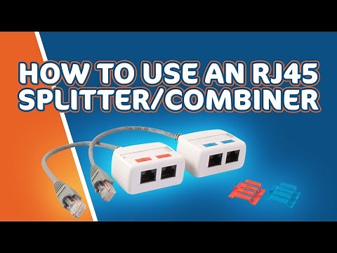 How to Use an RJ45 Splitter/Combiner