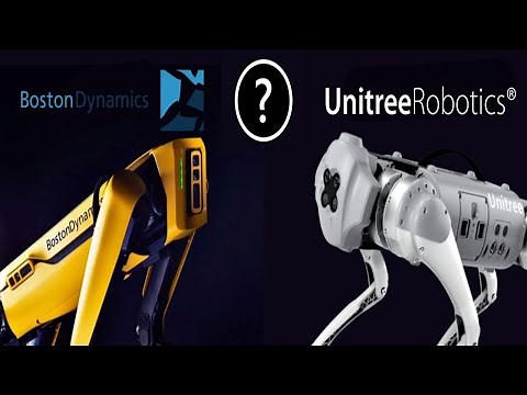 Boston Dynamics Spot vs Unitree B2 | Robot Dog Comparison