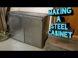 Making a Steel Cabinet part 1