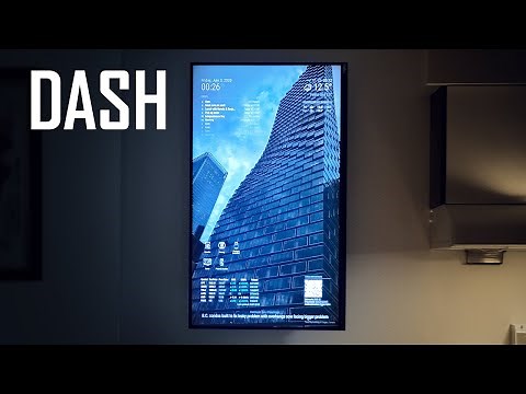 Digital Dashboard/Calendar for Smart Homes DIY