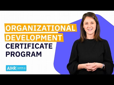Organizational Development Certificate Program Course Overview