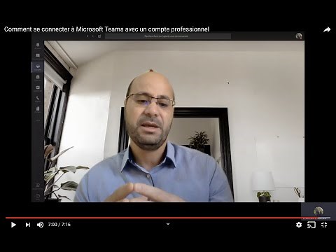 Comment se connecter à Microsoft Teams avec un compte professionnel