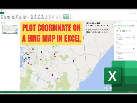 How to Plot Coordinates on a Map in Microsoft Excel