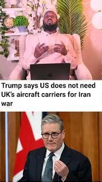 TRUMP OO SI CARALEH UGU JAWAABEY REZUL WAZAARAHA UK: