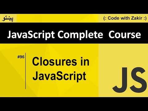Closures In Javascript #96 Js Tutorial In Pashto