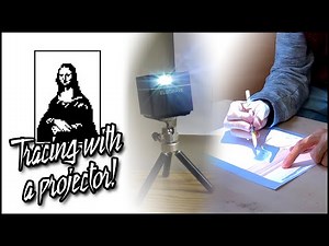 Tracing with a Projector for Art ■ Tracing Masterpieces