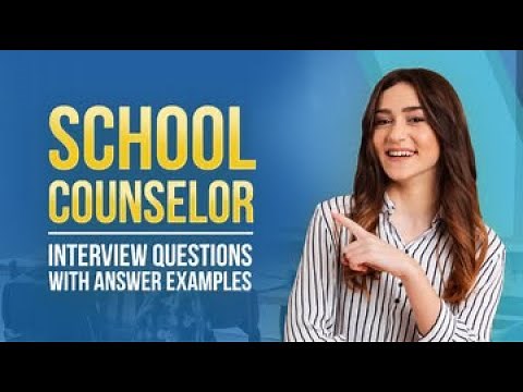 School Counselor Interview Questions with Answer Examples from MockQuestions.com