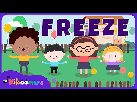 Ultimate Dance Party Freeze Song - THE KIBOOMERS Brain Breaks for Kindergarten