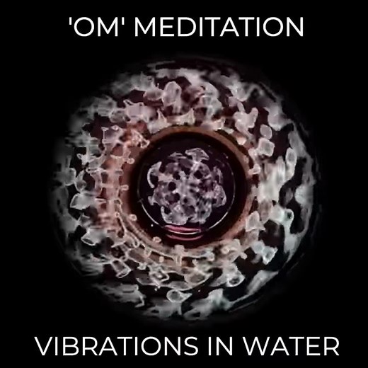 CYMATICS Om Meditation - Visible Sound Vibrations in water