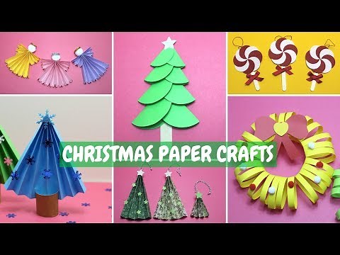 Christmas Paper Crafts for Kids | Christmas Ideas