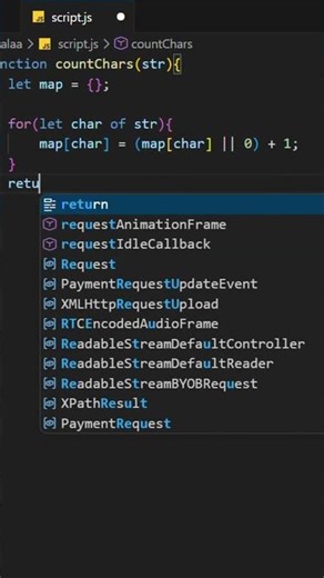 Count Characters in a String 🔤📊 | JavaScript Easy Trick!