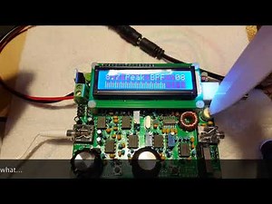 The QRP Labs QCX Morse Code Radio Kit.