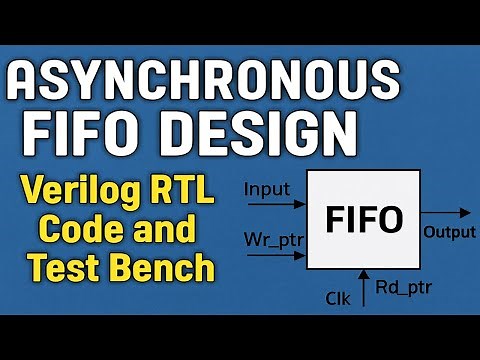 Asynchronous FIFO Design | Verilog RTL Code and Test Bench Explanation