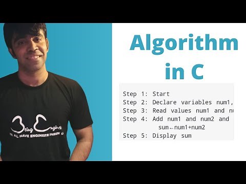 Algorithm in C Programming