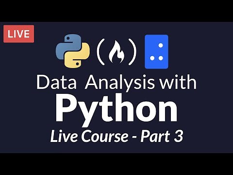 Data Analysis with Python: Part 3 of 6 Numerical Computing with Numpy (Live Course)
