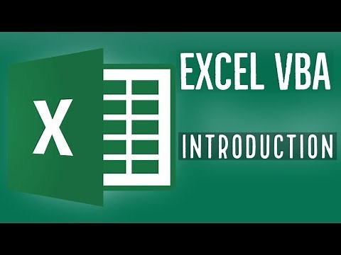Excel VBA Tutorial for Beginners 1 - Introduction | The Visual Basic Editor (VBE)