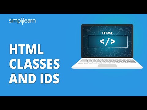 HTML Classes And IDs | Introduction To Classes And IDs In HTML | HTML Tutorial | Simplilearn