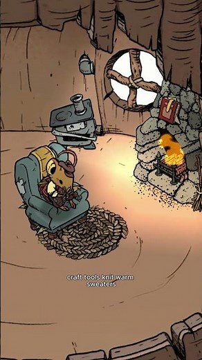 coming this winter! get ready to cozy up with this mouse survival game 🐭❄