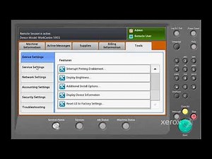 Xerox® WorkCentre® 5945/5955 Family Setting up the Fax Function