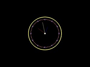 Make Analog Clock in C Using Graphics