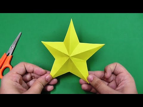 How to make simple & easy paper star | DIY Paper Craft Ideas, Videos & Tutorials.