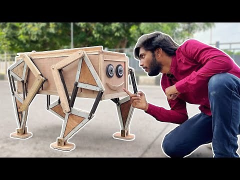 How To Make Walking Robot at home | ‪@CreativeScienceOfficial‬